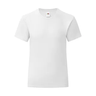 Girls Iconic T F White